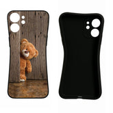 Teddy Wooden Samsung M51 Back Cover